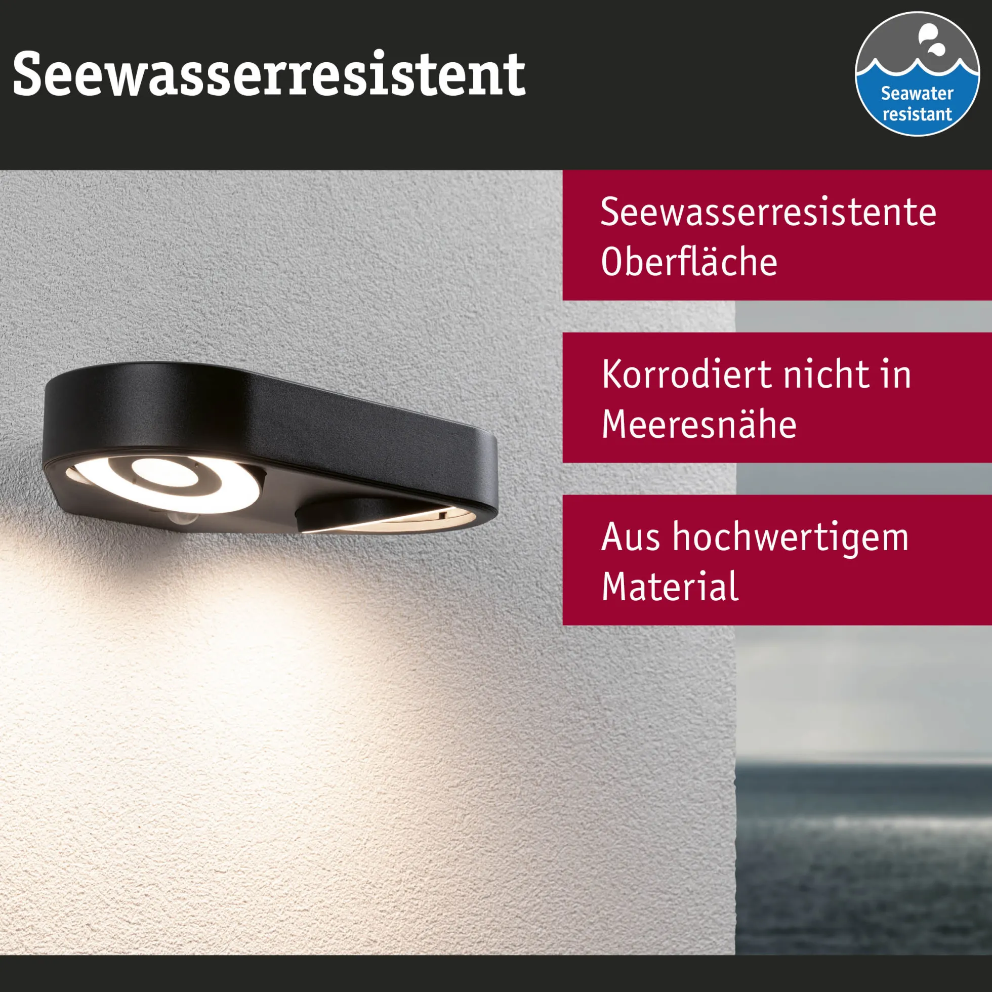 LED Außenwandleuchte - Silma