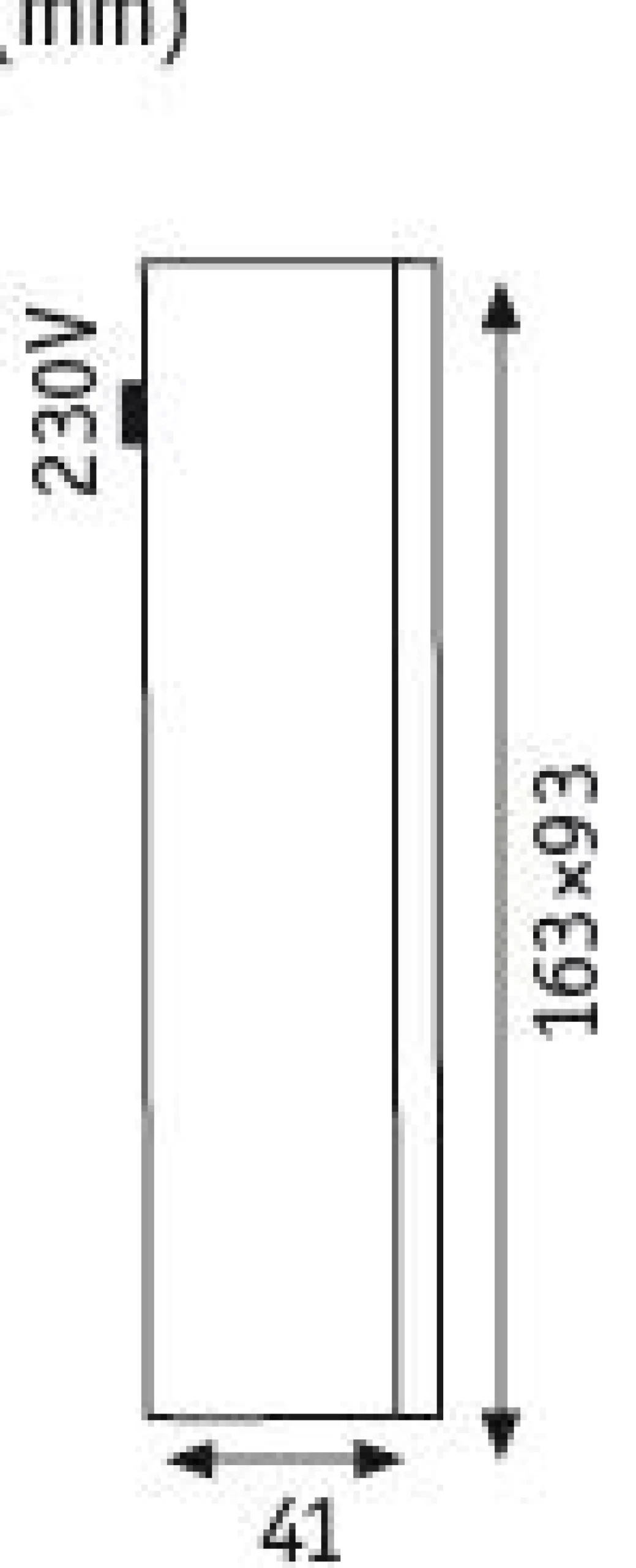 LED Außenwandleuchte - Slot