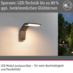 LED Außenwandleuchte - Zenera seewasserresistent