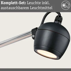 LED Außenwandleuchte Smart Home Zigbee 3.0 - Kikolo insektenfreundlich