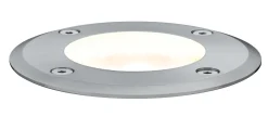 LED Bodeneinbauleuchte - LED Bodeneinbauleuchte IP67 rund 108mm 3000K 3,5W 230lm 230V Edelstahl Metall