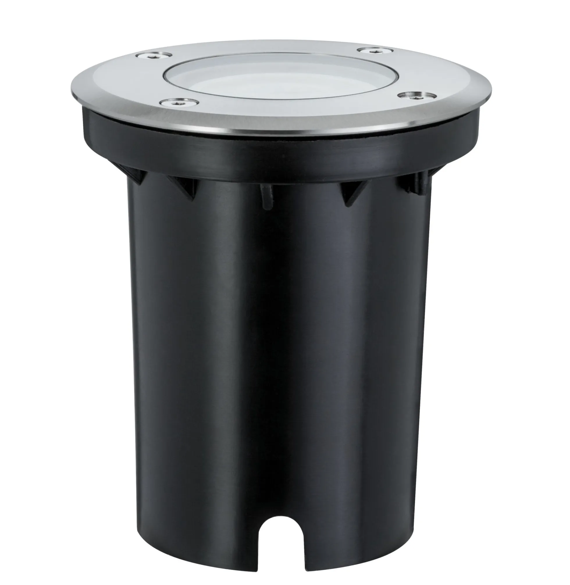 LED Bodeneinbauleuchte - LED Bodeneinbauleuchte IP67 rund 108mm 3000K 3,5W 230lm 230V Edelstahl Metall