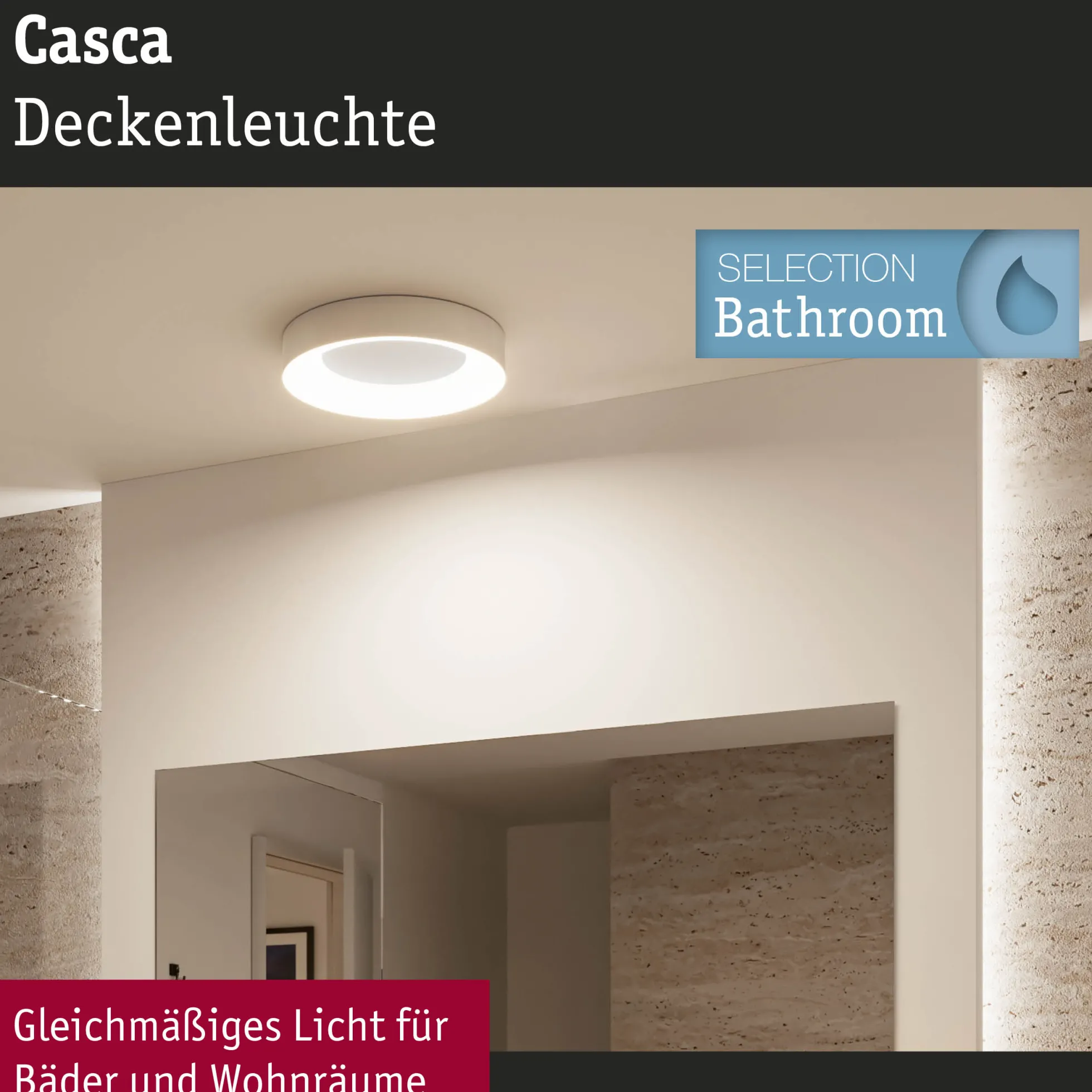 LED Deckenleuchte - Casca