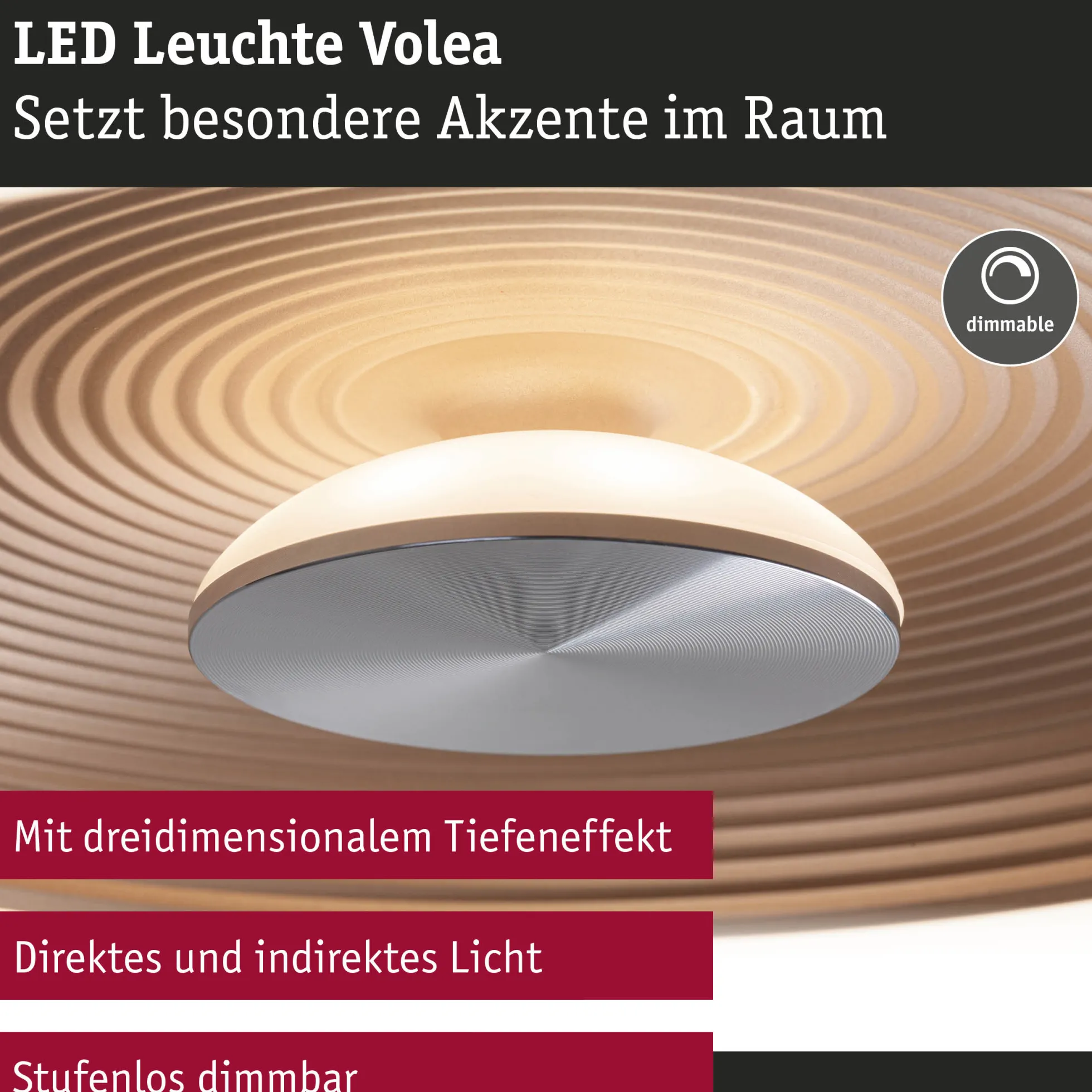 LED Deckenleuchte - Volea