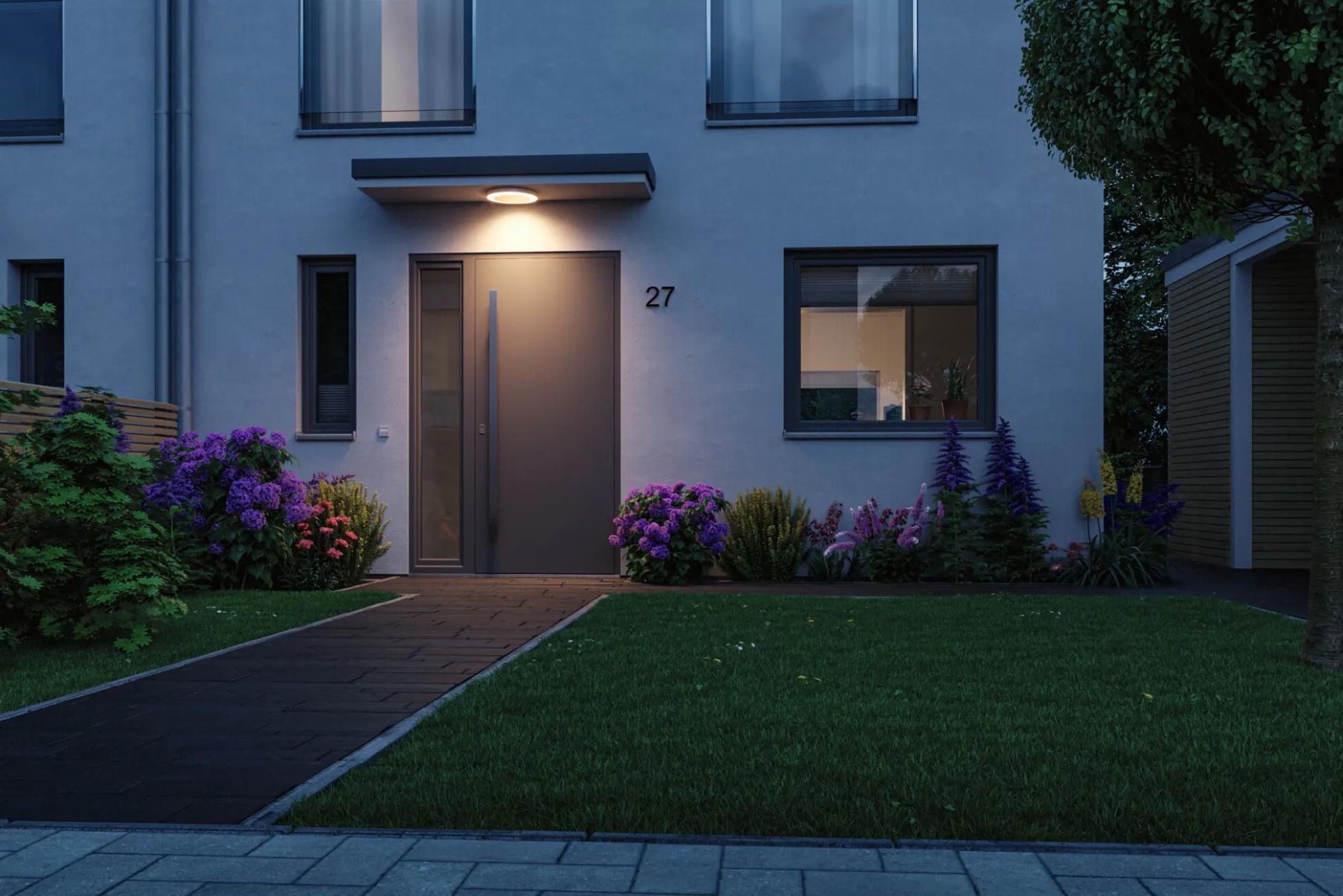 LED Deckenleuchte Smart Home Zigbee 3.0 - Circula insektenfreundlich