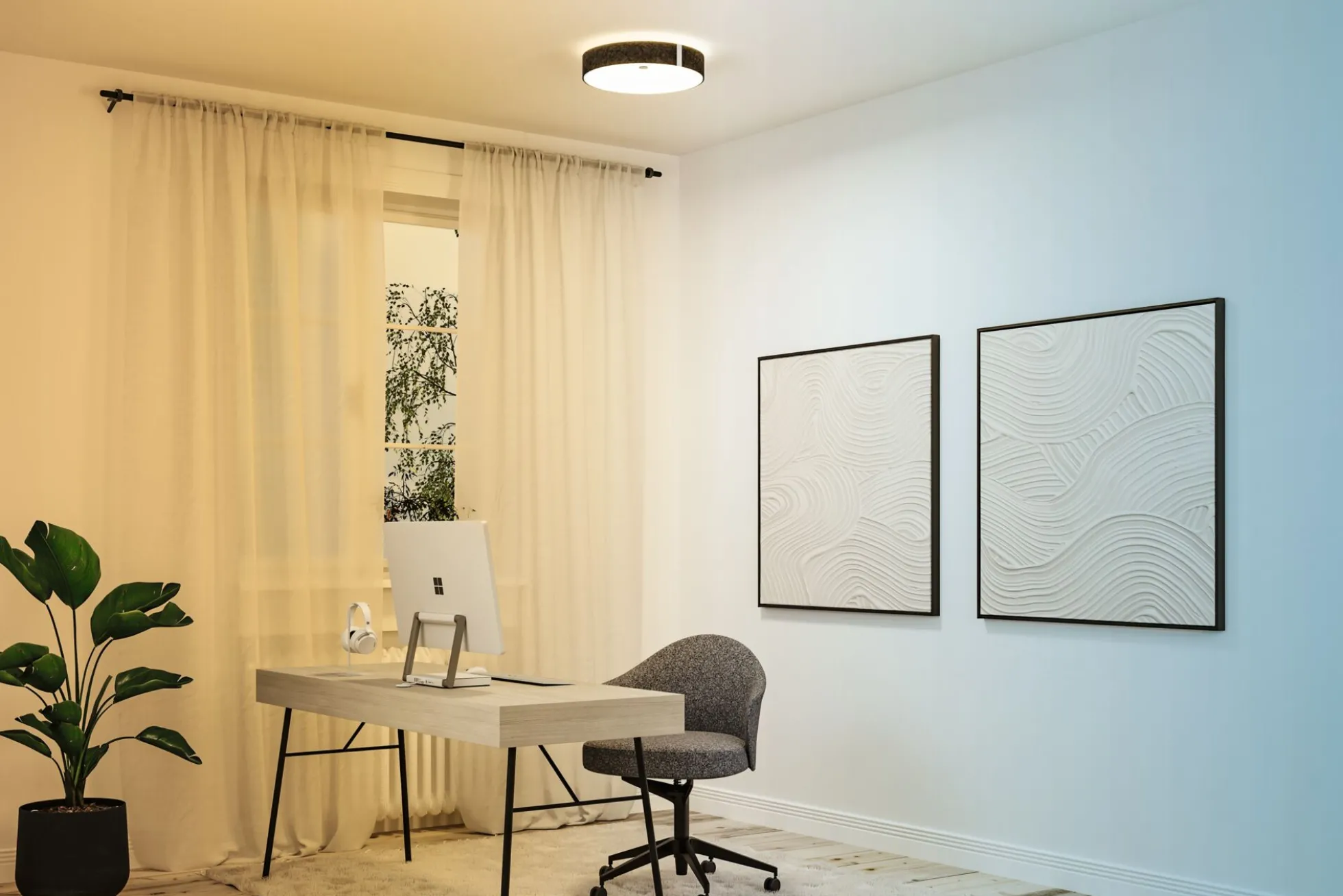 LED Deckenleuchte Smart Home Zigbee 3.0 - Malika