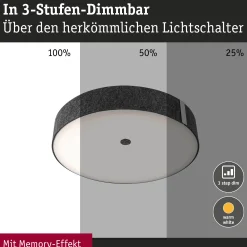 LED Deckenleuchte 3-Step-Dim - Malika