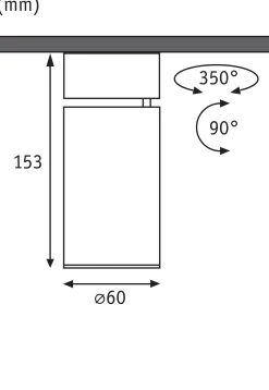 LED Deckenleuchte 3-Step-Dim - Turnal