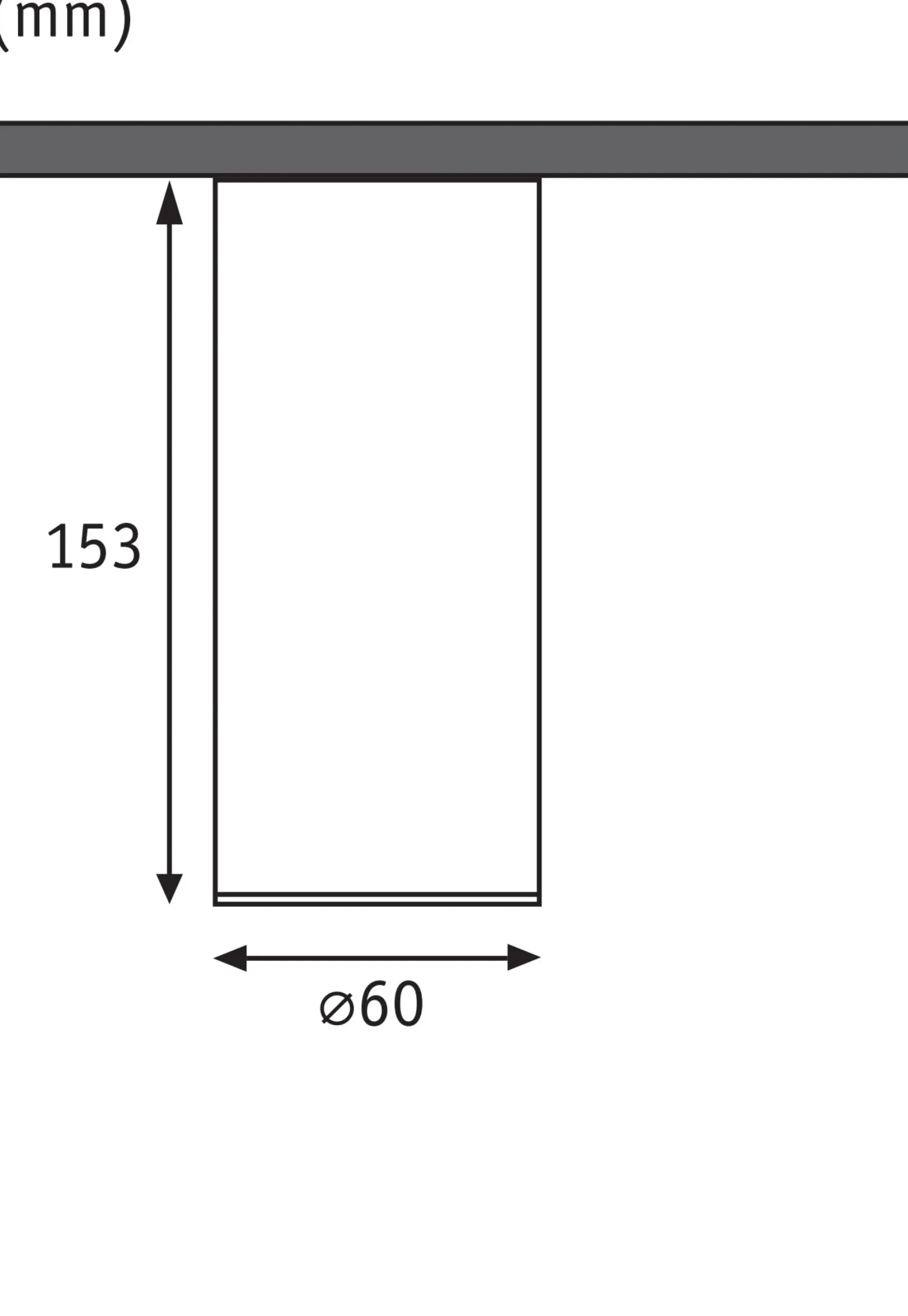 LED Deckenleuchte 3-Step-Dim - Barrel