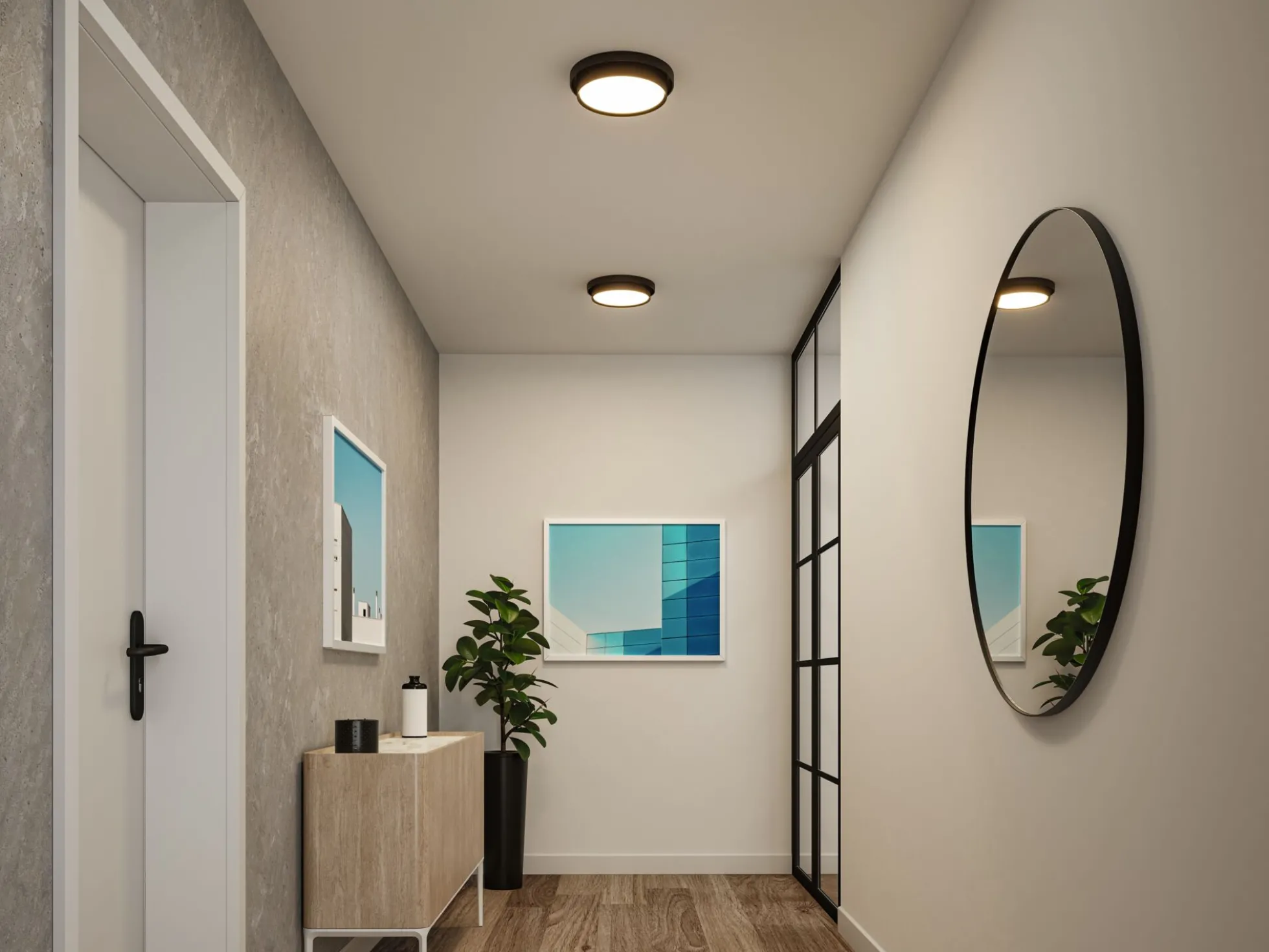 LED Deckenleuchte 3-Step-Dim - Malik