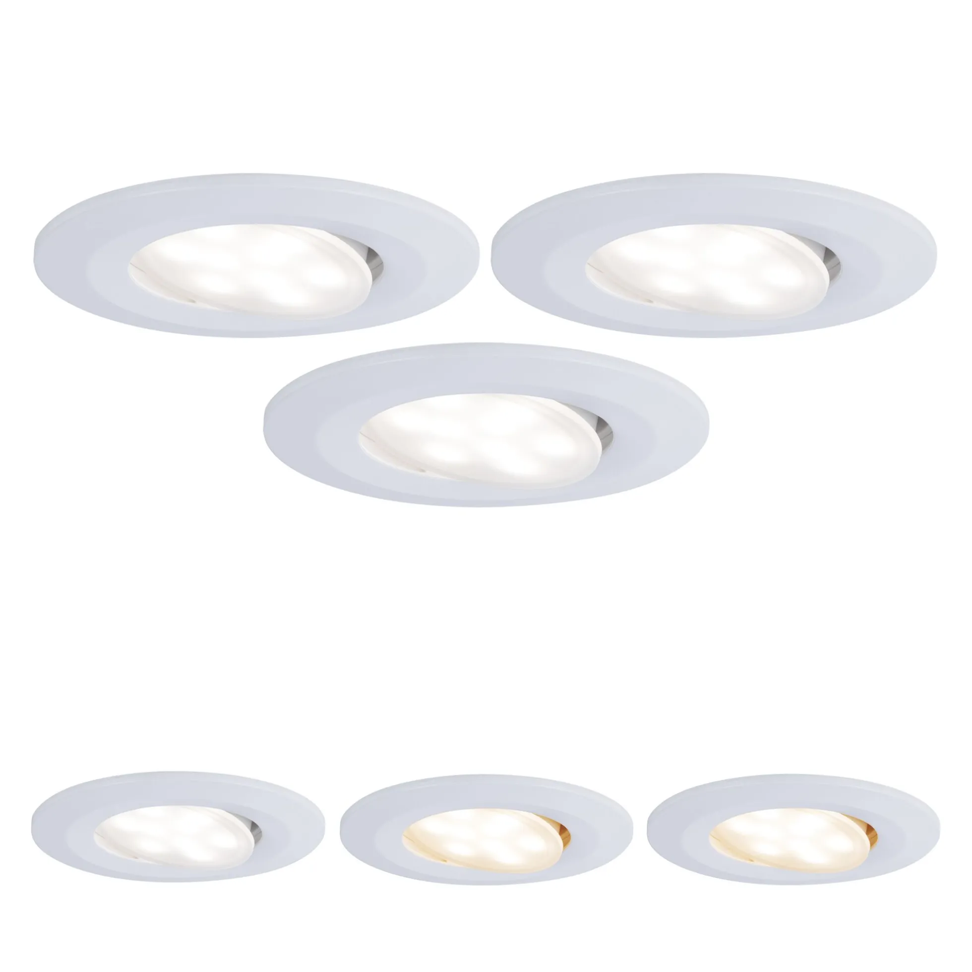 LED Einbauleuchte - Calla Basisset schwenkbar