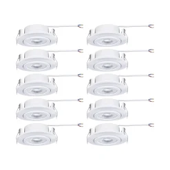 LED Einbauleuchte - 10er-Set schwenkbar
