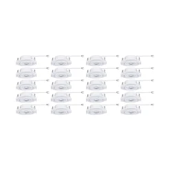 LED Einbauleuchte - 20er-Set schwenkbar