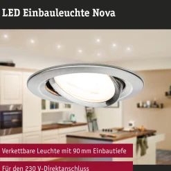 LED Einbauleuchte - Nova schwenkbar