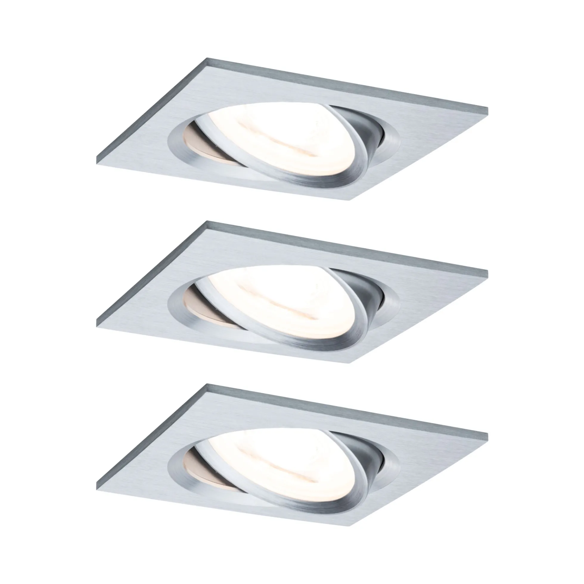 LED Einbauleuchte - Nova 3er-Set schwenkbar