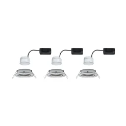 LED Einbauleuchte - Nova 3er-Set schwenkbar
