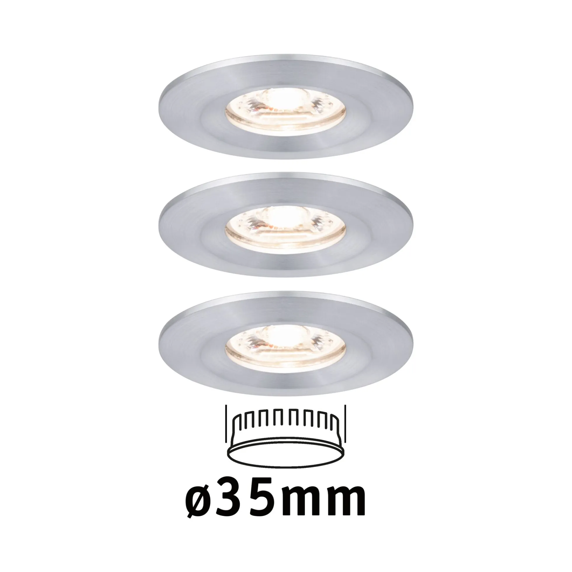 LED Einbauleuchte - Nova Mini Basisset starr