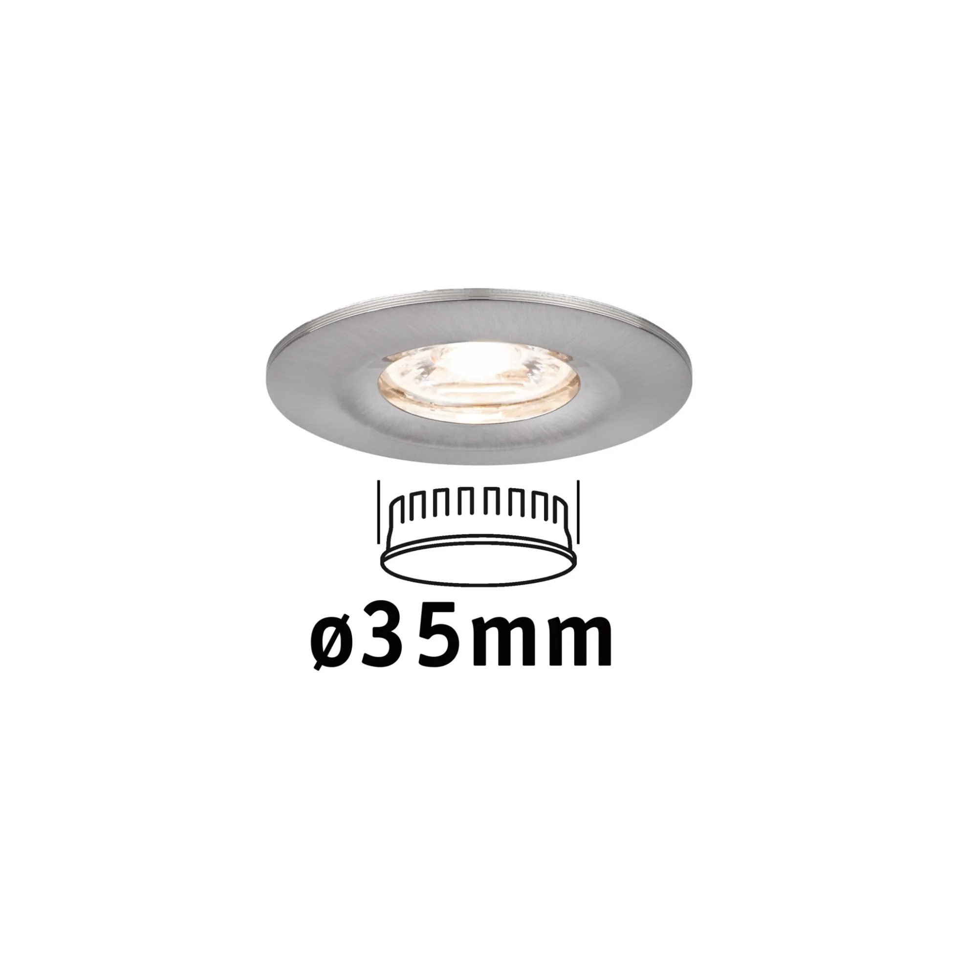 LED Einbauleuchte - Nova Mini Einzelleuchte starr