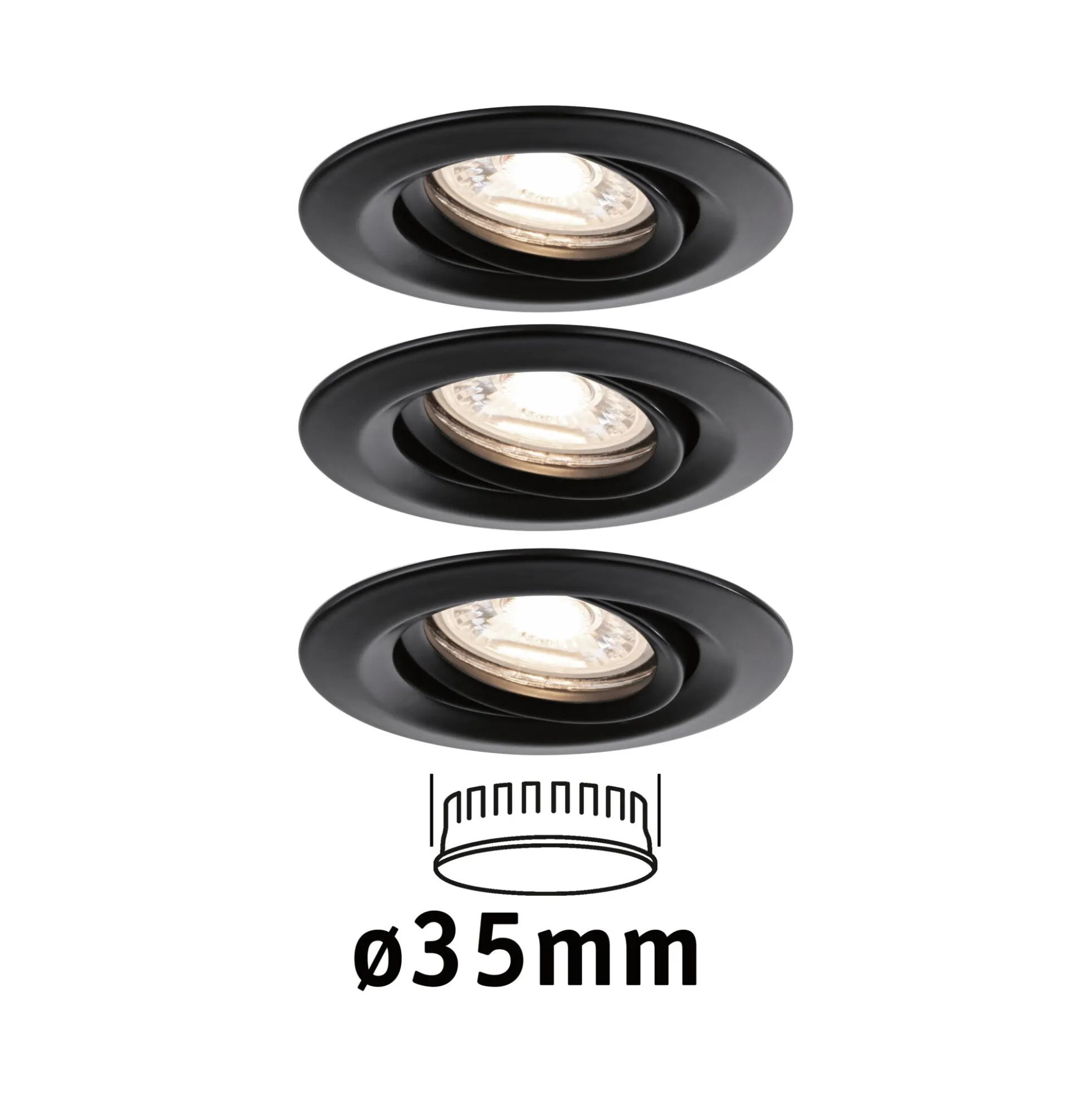 LED Einbauleuchte - Nova Mini Basisset schwenkbar