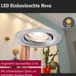 LED Einbauleuchte - Nova Mini Einzelleuchte schwenkbar