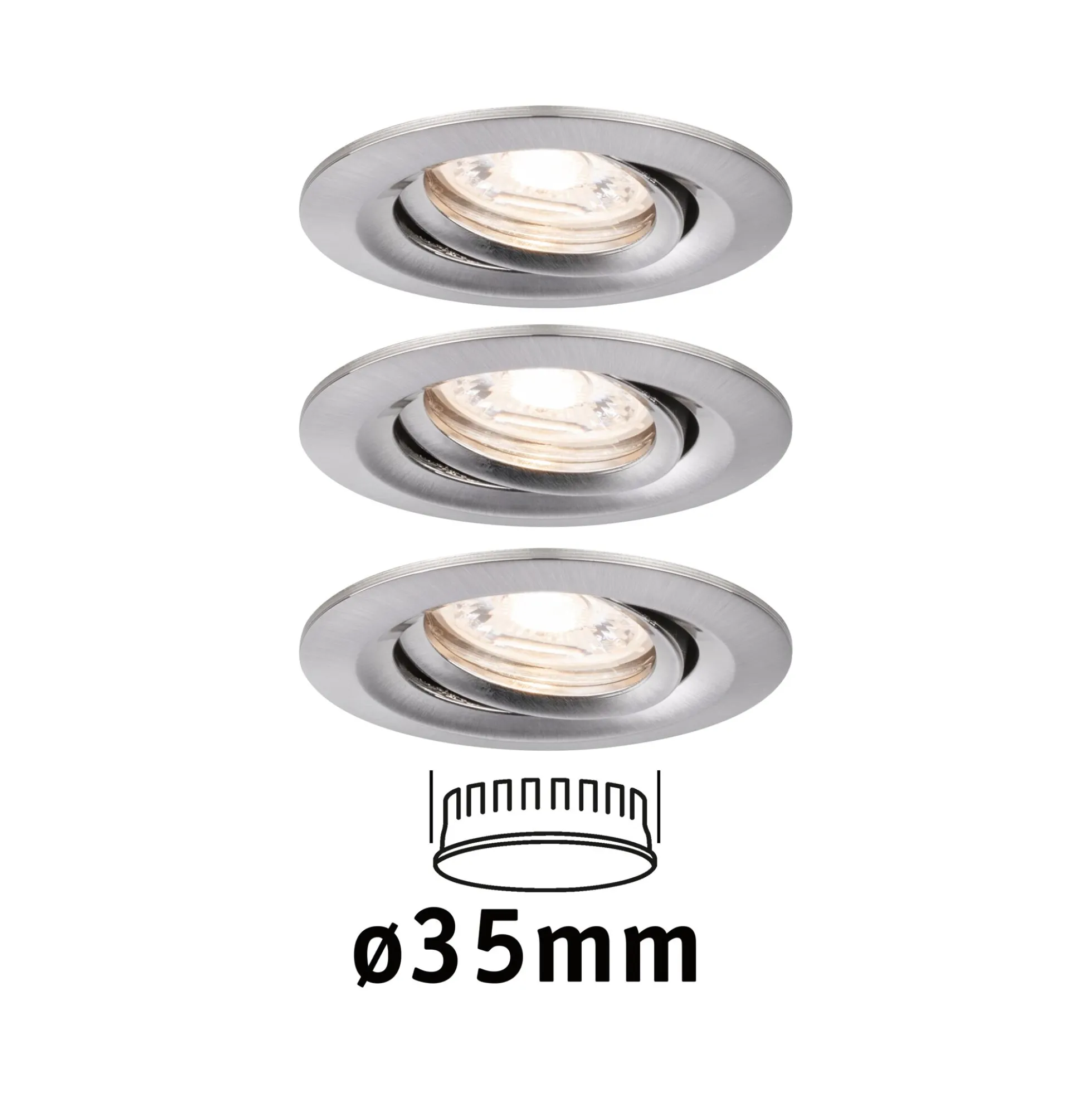 LED Einbauleuchte - Nova Mini Basisset schwenkbar