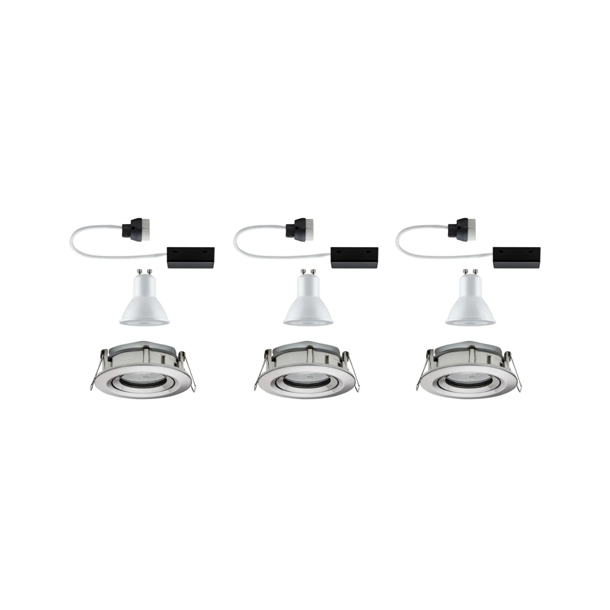 LED Einbauleuchte - Nova Plus 3er-Set schwenkbar