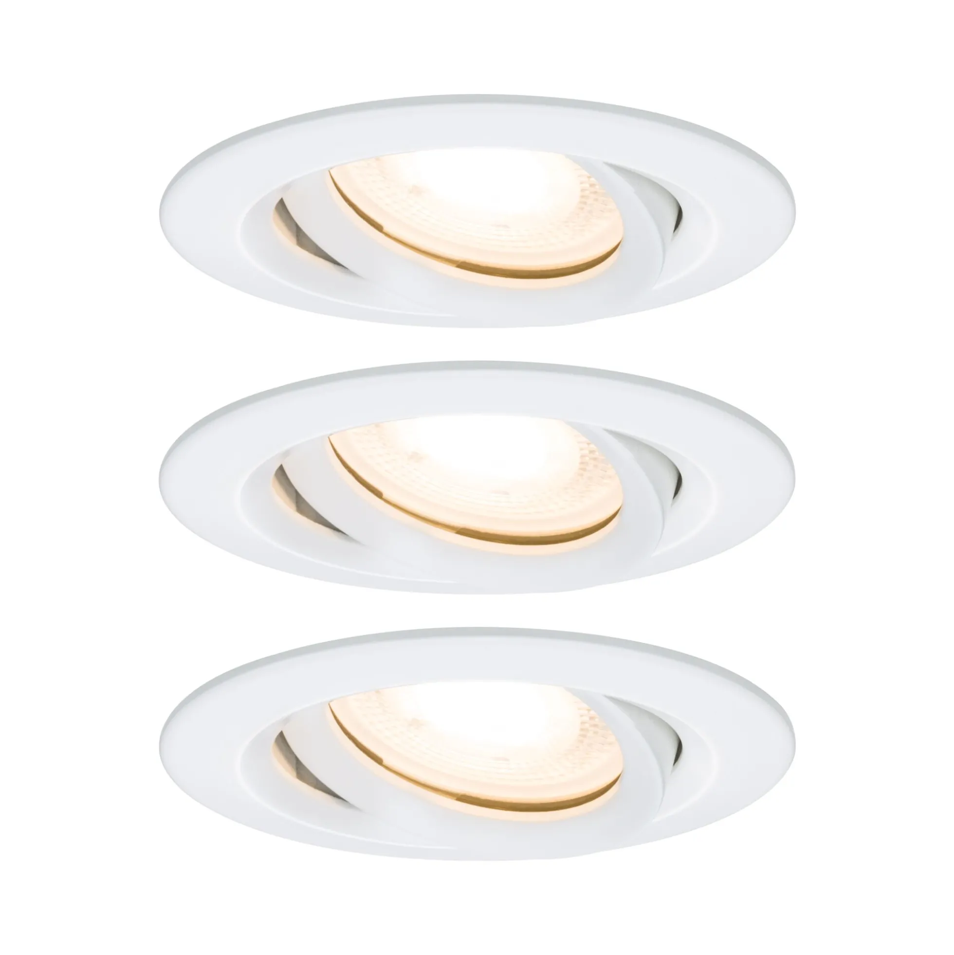 LED Einbauleuchte - Nova Plus 3er-Set schwenkbar