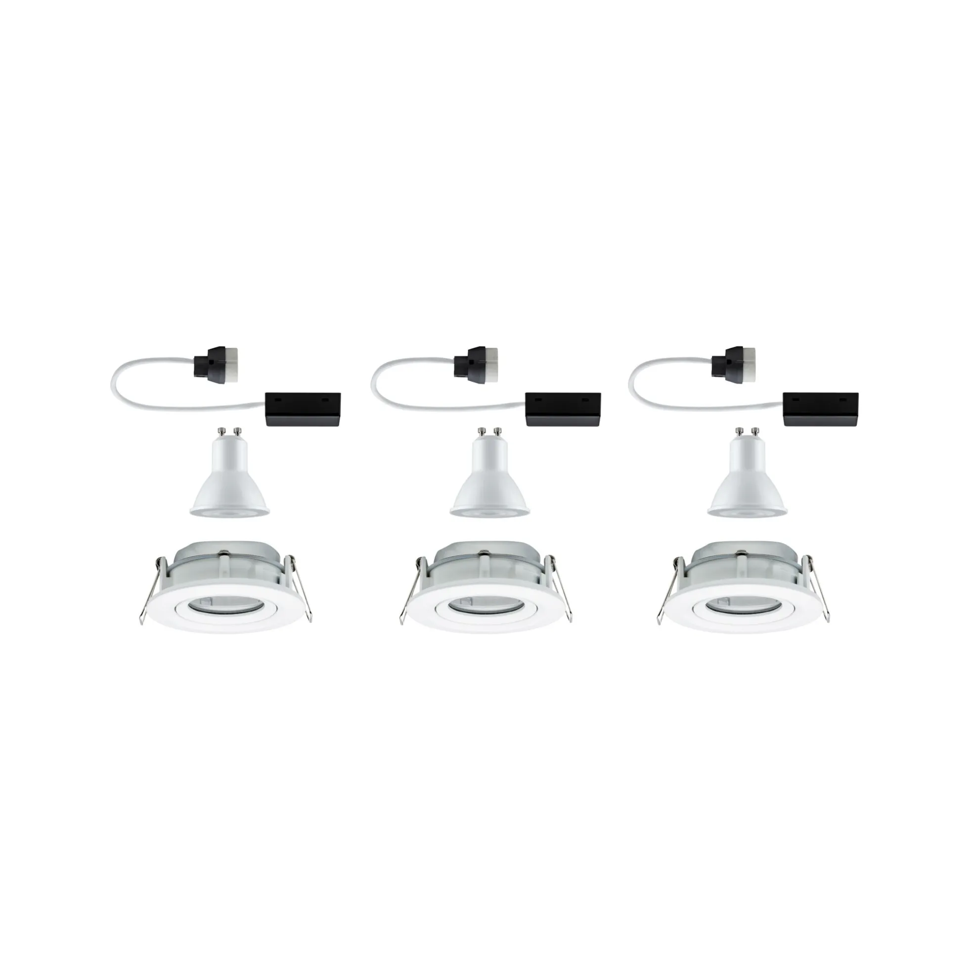 LED Einbauleuchte - Nova Plus 3er-Set schwenkbar