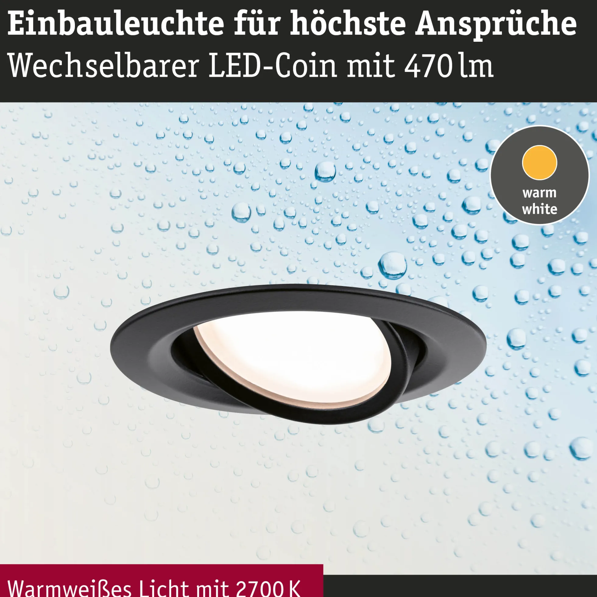LED Einbauleuchte - Nova Plus Einzelleuchte schwenkbar