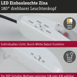 LED Einbauleuchte - Zina