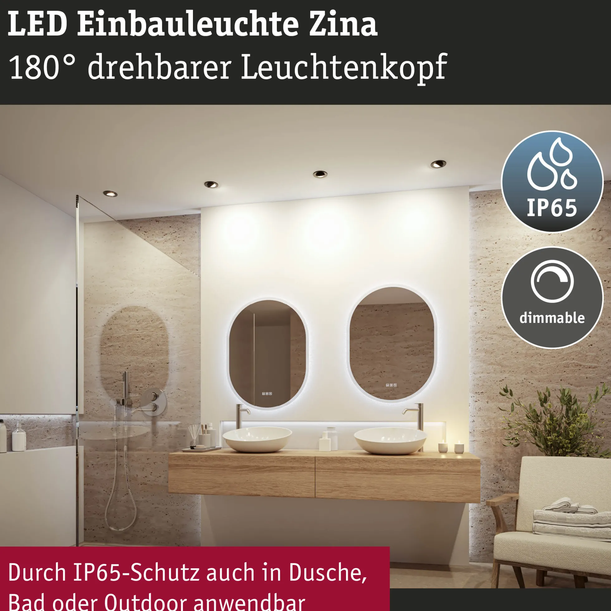 LED Einbauleuchte - Zina