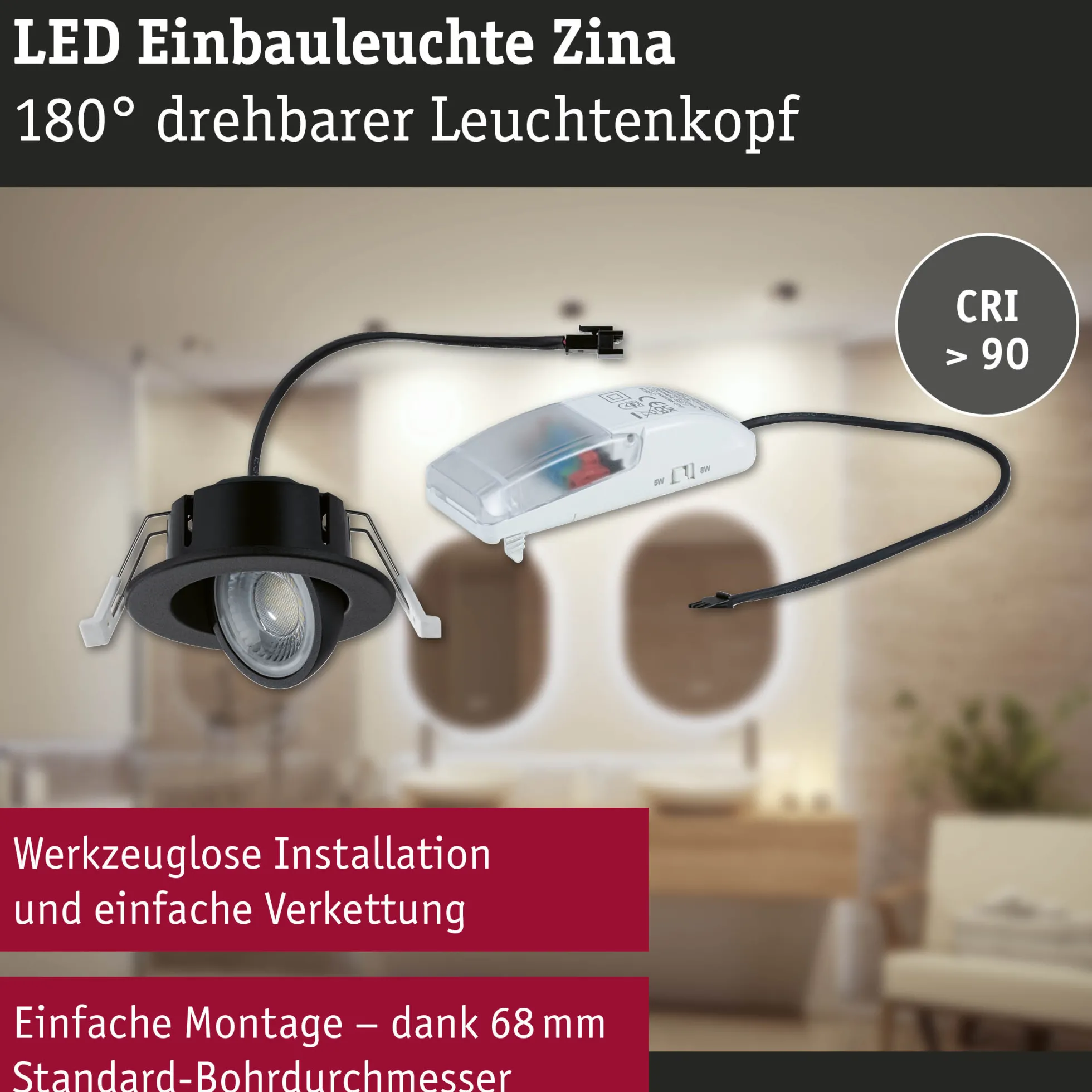 LED Einbauleuchte - Zina