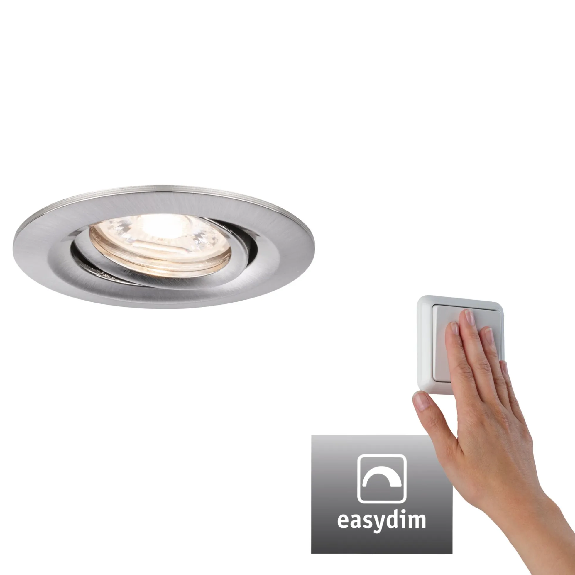 LED Einbauleuchte Easy Dim - Nova Mini Plus Einzelleuchte schwenkbar