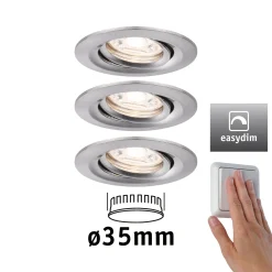 LED Einbauleuchte Easy Dim - Nova Mini Plus Basisset schwenkbar