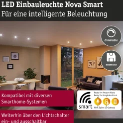LED Einbauleuchte Smart Home Zigbee 3.0 - Nova