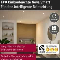 LED Einbauleuchte Smart Home Zigbee 3.0 - Nova