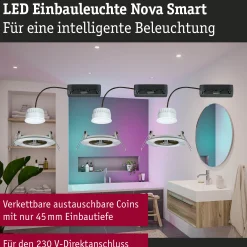 LED Einbauleuchte Smart Home Zigbee 3.0 - Nova