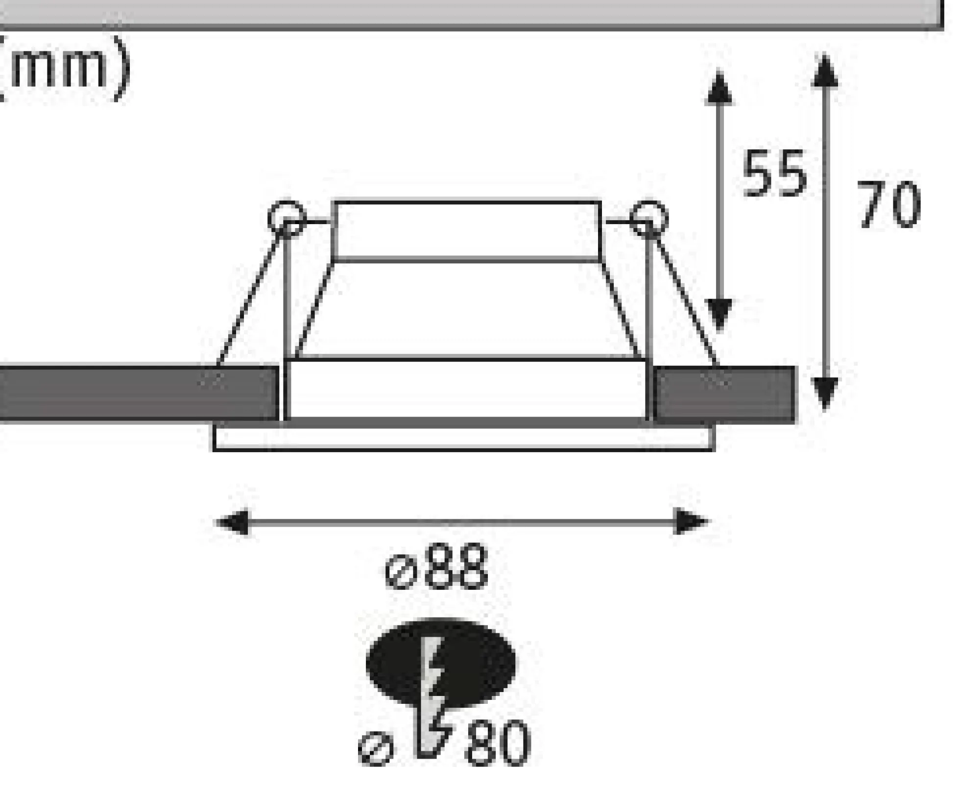 LED Einbauleuchte 3-Step-Dim - Cole 3er-Set