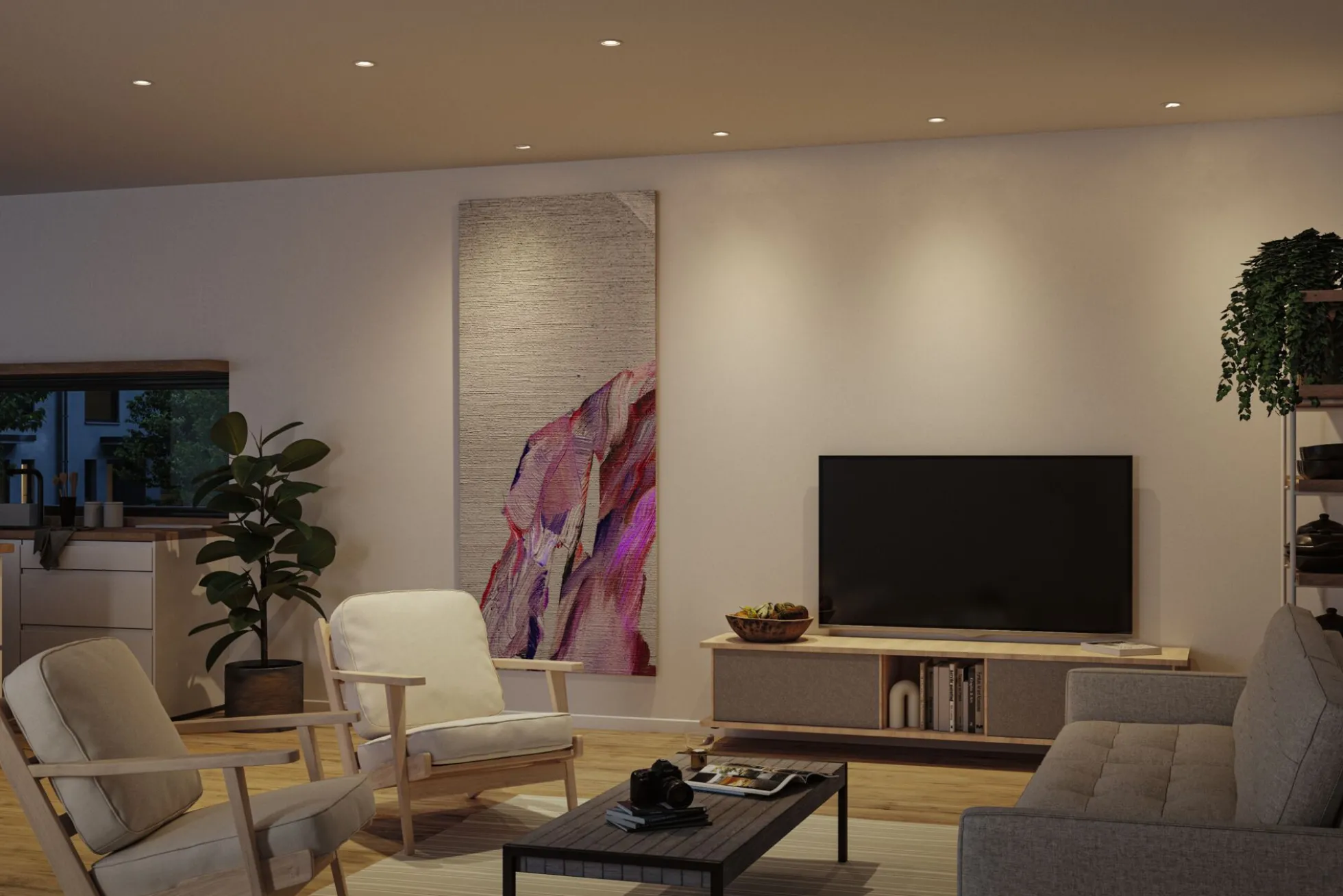 LED Einbauleuchte 3-Step-Dim - Nova GU10 Flat schwenkbar