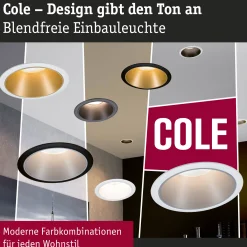 LED Einbauleuchte 3-Step-Dim - Cole 3er-Set