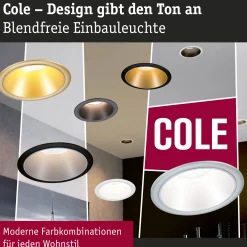 LED Einbauleuchte 3-Step-Dim - Cole 6er-Set