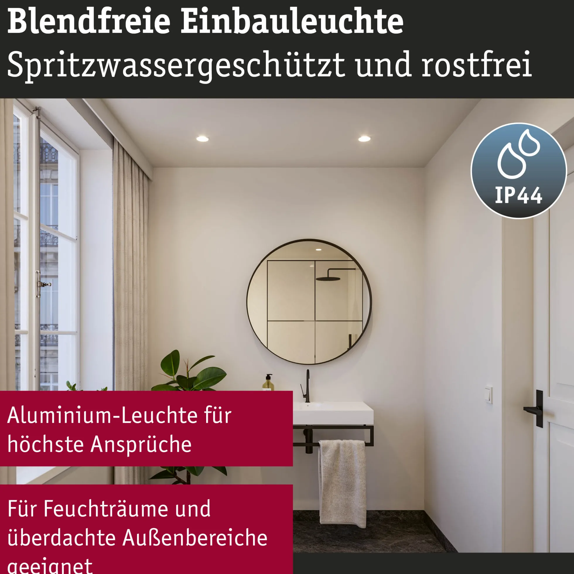 LED Einbauleuchte 3-Step-Dim - Cole 1er-Set