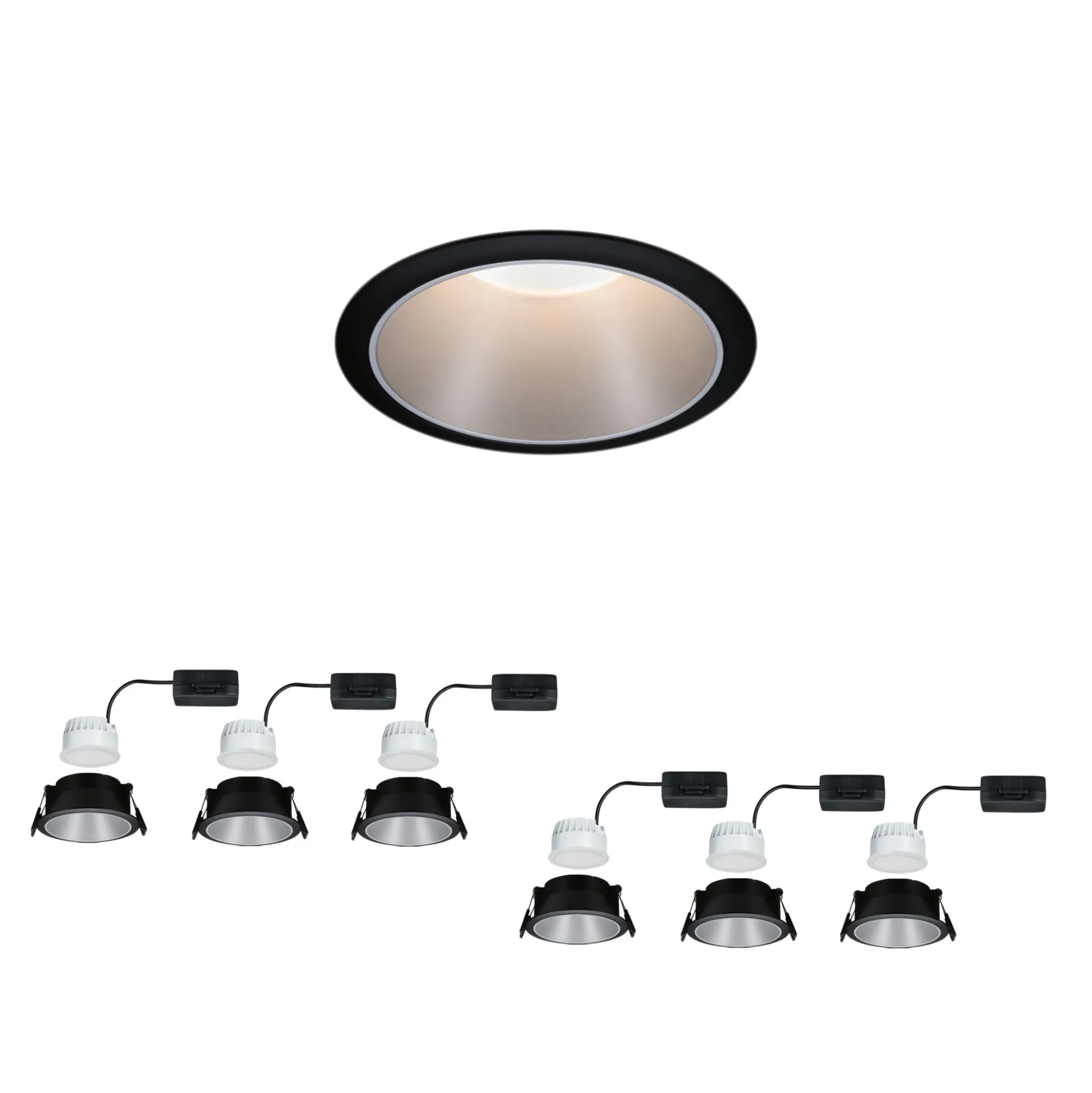 LED Einbauleuchte 3-Step-Dim - Cole 6er-Set