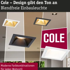 LED Einbauleuchte 3-Step-Dim - Cole 3er-Set