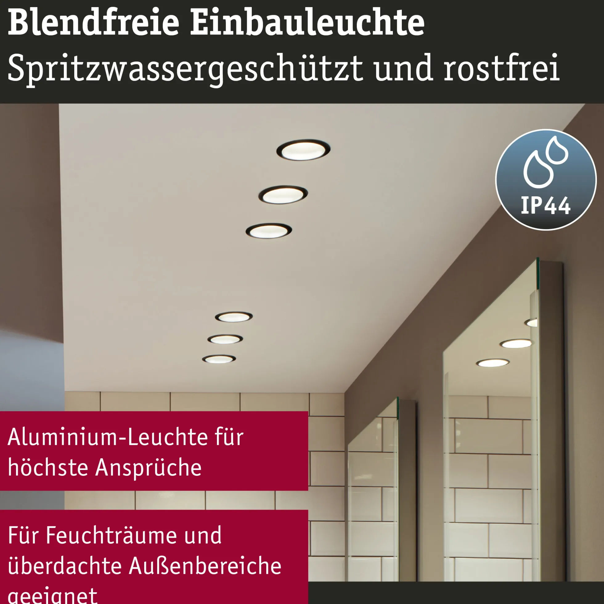 LED Einbauleuchte 3-Step-Dim - Cole 1er-Set