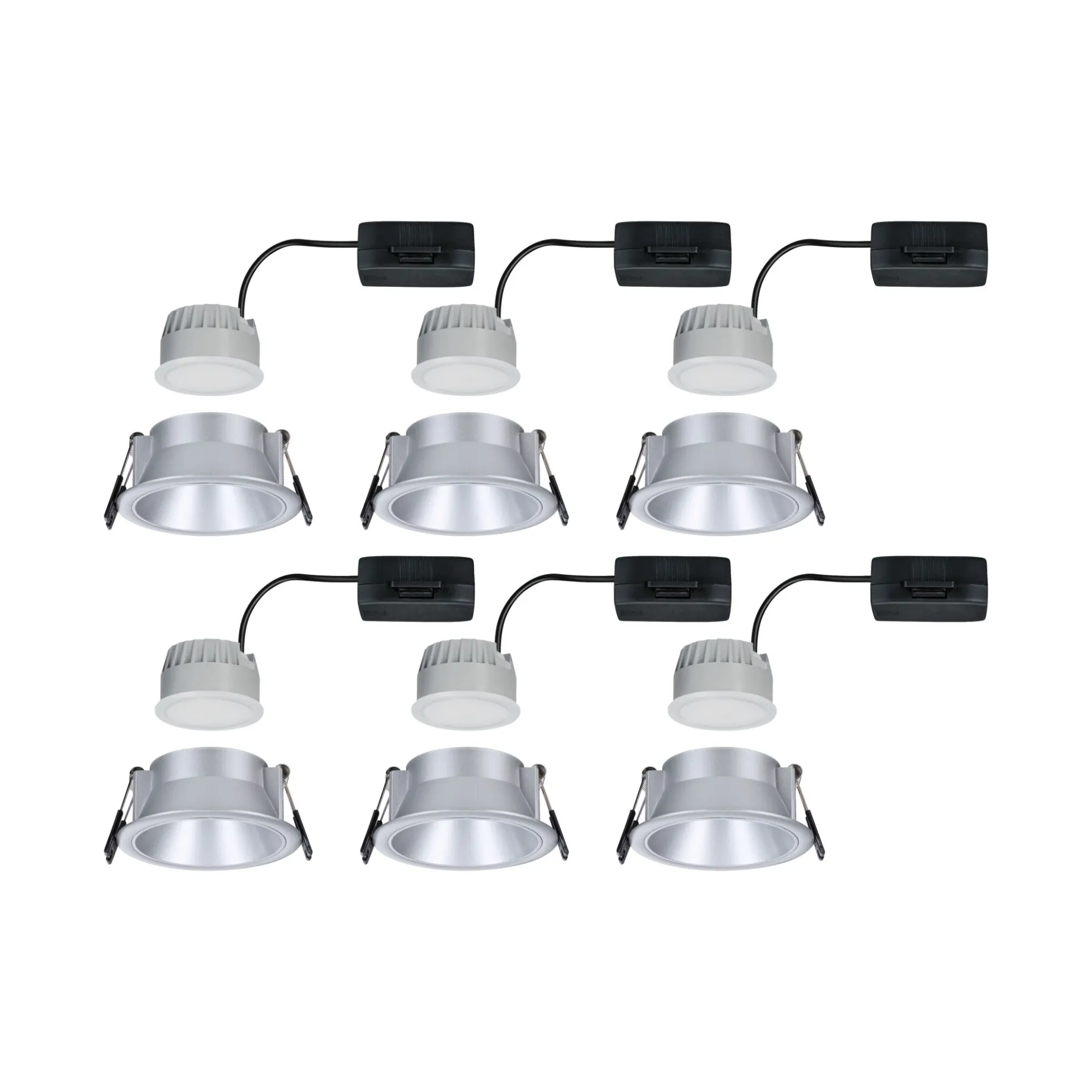 LED Einbauleuchte 3-Step-Dim - Cole 6er-Set
