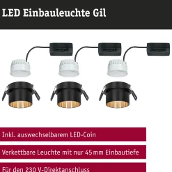 LED Einbauleuchte 3-Step-Dim - Gil Basisset