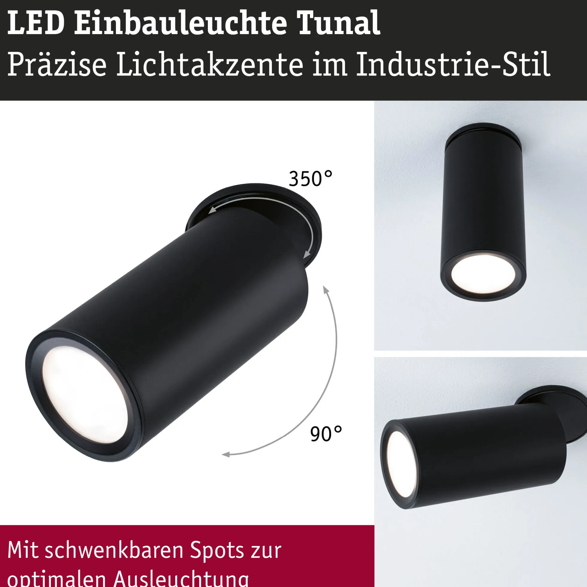 LED Einbauleuchte 3-Step-Dim - Turnal