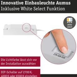 LED Einbauleuchte White Select - Aumus Einzelspot