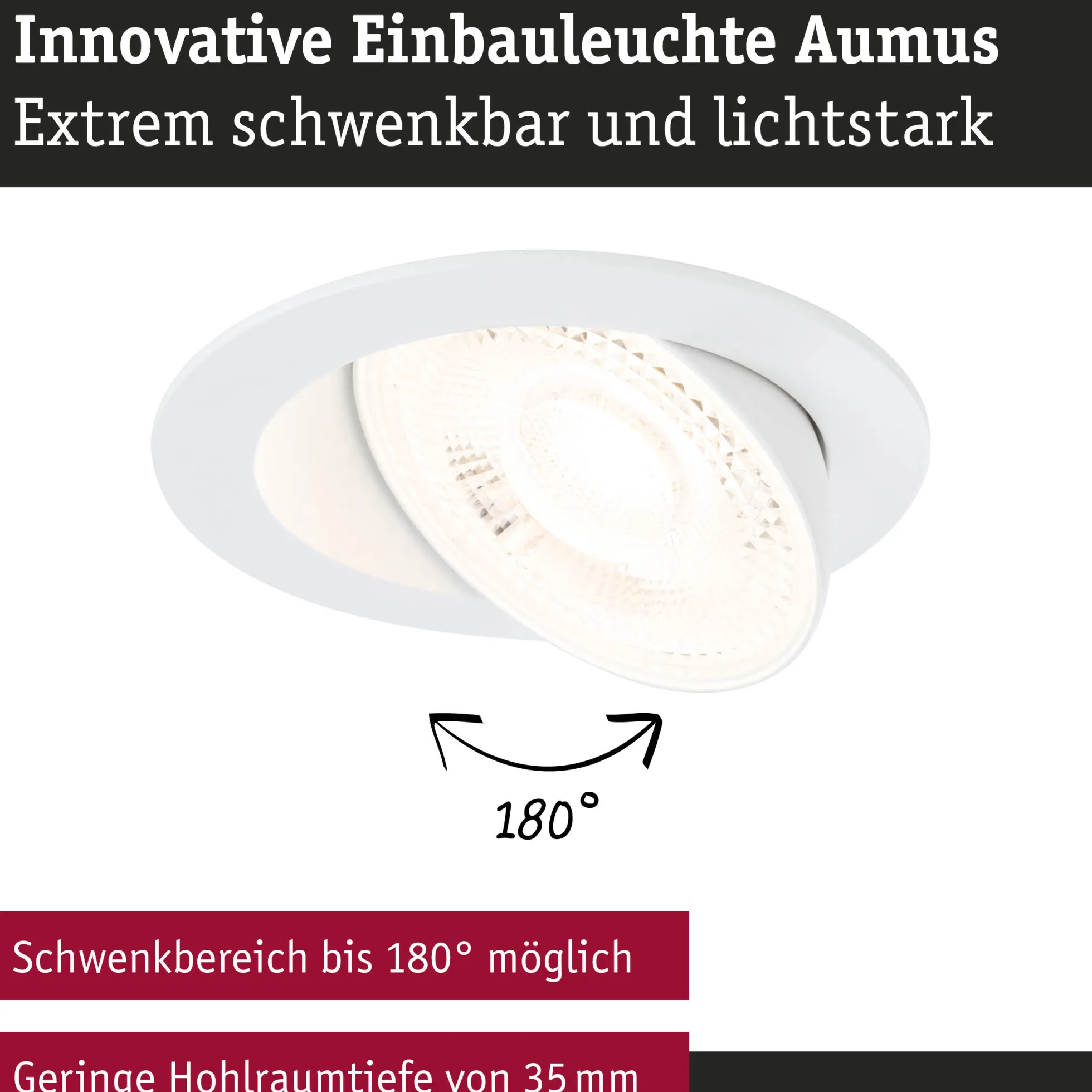 LED Einbauleuchte White Select - Aumus Einzelspot